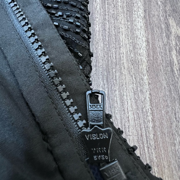 ANDRETTA DONATELLO Retro Black Beaded Whimsigoth Witchy Corsette Camisol… - Picture 14 of 14